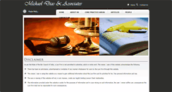 Desktop Screenshot of mdiasassociates.com