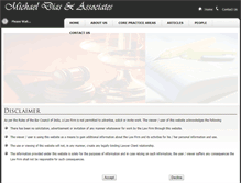 Tablet Screenshot of mdiasassociates.com